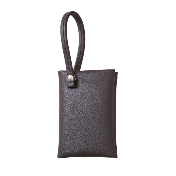 Hanging Pocket Tissue Case "Lily" (Gray)