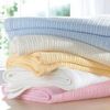 Izziwotnot Cellular Blanket, Pink, Cot/Cot Bed