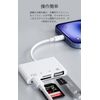 2025 Version 4 in 1 Card Reader, Card Reader, 4 in 1 SD Card Reader, Memory Card Reader, Hi-Fi Charging, Data Transfer, Type C, Photo, Video, USB-C OTG Function, No Settings Required, Converting