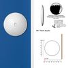Off The Wall Plates - Golf Ball Decorative Acrylic Electrical Cover - Single Light Switch