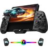 PALPOW Switch Handheld Controller, Switch/OLED Hall Controller, Ergonomic One-Piece JoyPad with/RGB/Turbo/Mapped Switch Gamepad - Camouflage Black