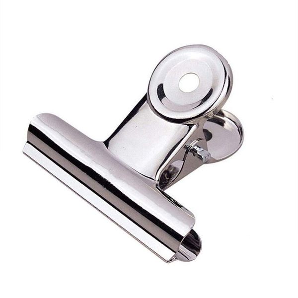 Eyeball Clips 10 Pcs Stainless Steel Rust Resistant Clips Metal Stationery Office Sealing Clips Food Storage Double Clips Paper Clips Commercial Mock Shop Household Supplies Office Supplies School Super Strong (2.5 inches (63 mm)