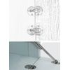 WANLIAN - (2pcs) 90 Degree Adjustable Cabinet Door Rotational Axis Hidden Table Hinge