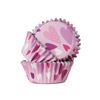 PME Cupcake Cases Foil Lined, Love Hearts Pk/30