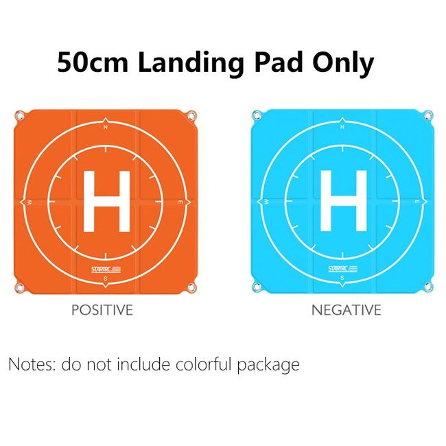 Drone Landing Pad 50cm/65cm Foldable Landing Pitch Parking Mat For