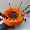 drill bit sharpener for grinder, angle grinder drill bit sharpener, multi-purpose power drill bit grinding attachment, handheld drill sharpener, grinding jig for 2-13mm drill bit 1PC