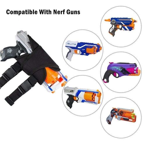 Holster Belt Kit for Nerf N-Strike Elite Series - Accessories Includes Holster Waist Bag, Bandolier Sling Strap, 2 Pcs Wrist Ammo Holder, & 20 Refill Darts