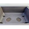 Bonsai Outlet Training Pots with Humidity Trays - Built in Mesh, Brown 8-Inch Large Planters + Made from Durable Shatter Proof Poly-Resin, Set of 3 Pot Set