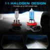 2x H11 Halogen 55W 12V Low-Beam Headlight/Fog/