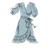 McCalls Pattern M8036E5 Misses' Dresses & Sash, Paper, Multicoloured, E5 (14-16-18-20-22)