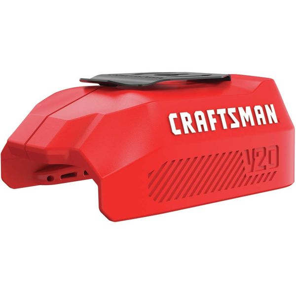 CRAFTSMAN V20 USB Adapter, USB Power Source for Charging Phone, Tablet, Batteries, and More, Bare Tool Only (CMCB002B)