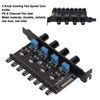 Cuifati PC 8 Channel Fan Hub Cooling Fan Speed Controller for PC Water Cooling System