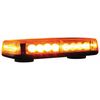 LED Bar Light 12 vdc, Amber, Strobe Light, Magnetic Mount, Random Flash Patterns