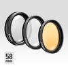 Polaroid Optics 3 Piece Special Effect Filter Kit Includes Soft Focus, 4 point Star Effect, 58 mm