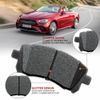 Front & Rear Ceramic Brake Pad For 2010 2011 Ford F-150
