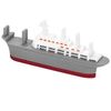 32GB USB Flash Drive Novelty Cruise Ship Shaped Memory Stick External USB Data Storage Thumb Drives