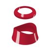 Comap Cover with ring for Senso 2 thermostatic head, red, R100087