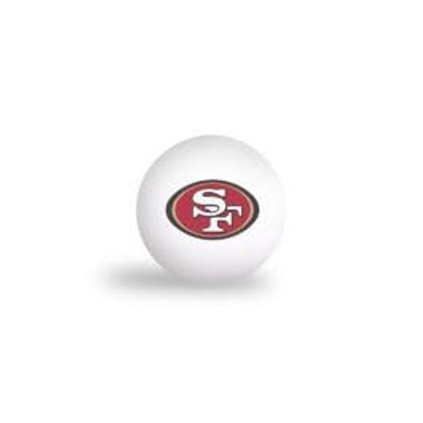 San Francisco 49ers PING PONG BALLS - 6 pack