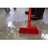 Vikan Compact Wall/Deck Scrub, Hard 8.858" Green, One size, Multi