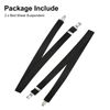 2x Bed Sheet Fastener Adjustable Elastic Suspenders Straps Covers Clips Gripper