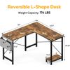 L-Shaped Gaming Desk Corner Computer Desk PC Laptop Study Table Workstation