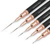 Nail Art Brushes (Black)