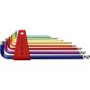 PB Swiss Tools Rainbow Ballend Hex Set 10 Long-Lasting Precision 212LH-10
