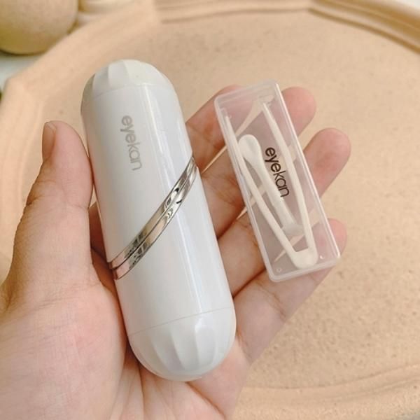 Icahn Capsule Heart Lens Case Contact Lens Box