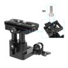 CAMVATE Quick Release ARCA-Type Baseplate with 15mm LWS Rod Mount(Two Direction Install)