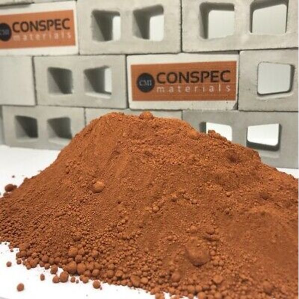 TERRACOTTA Concrete Color Pigment Colorant Dye Cement Mortar Grout Plaster 3 LB