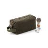 Canvas Duffel Bag Toiletry Wash Bag, Olive