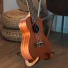Musiin Ukulele Stand Portable Foldable Vertical Wood Stand