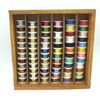 Assorted Fly Tying Thread Floss Tinsel Wool Copper & SS Wire 72 rolls MAT151