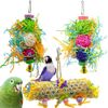 ANCLLO Bird Chewing Foraging Shredder Parrot Cage Shredder for Bird