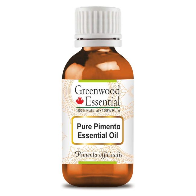 Greenwood Essential Pure Pimento Essential Oil (Pimenta officinalis) Steam Distilled 15ml (0.50 oz)