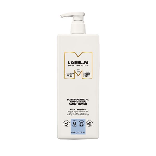 LABEL.M Pure Botanical Nourishing Conditioner 1000ml – With Recyclable Pump