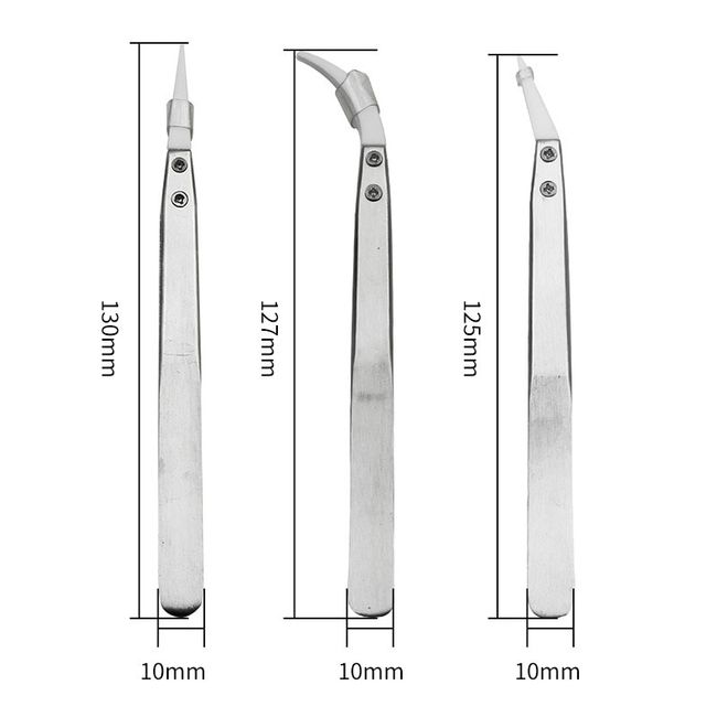 Hand Tools Precision Anti Static Tweezers For Electronics