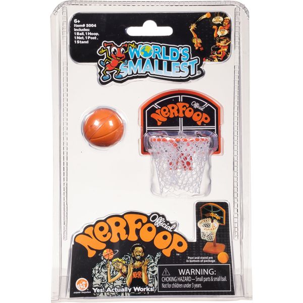 World's Smallest Official Nerf Basketball