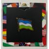 Uzbekistan Flag Single Lapel Pin