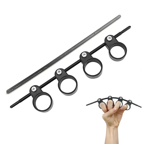 Gitarren Finger Expander Verstellbarer Gitarren Fingertrainer Expander für die Finger Gitarrentrainer Werkzeug Dehnung der Finger und Erhöhung der Fingerstärke für Anfänger Ukulelen Gitarre