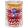 Wilton 0267206 Decora 150 Pieces Geo Standard Baking Cup, Multicolour