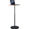 Standing Desk, Elevating Desk, PC, Stylish, Elevating Type Table, Desk, Projector Stand, Mini, Computer Desk, Simple (Black)