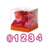 Decora Cookie Cutters Numbers Kit, Pink, 9 x 9 x 8.5 cm