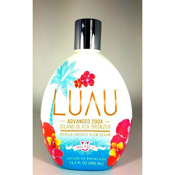 TAN INC LUAU ADVANCED 200X BLACK BRONZER TANNING LOTION