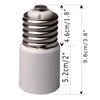 TWDRTDD Mogul E40 to E39 Socket Extender, 3 Pack, PBT Material