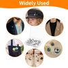 Ceryvop 30PCS Locking Pin Backs Locking Pin Keepers Clasp, Metal Pin Locks Back