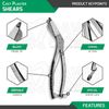 Cast & Plaster Utility Shears 8” with Shear Lock Orthopedic Surgical Instruments
