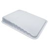 10 Pack Rok Hardware 11" Clean Plastic Disposable White Paint Roller Tray Liner