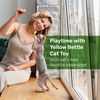 Cat Toy Teaser Wand Refill - Beetle Katfly Teaser Attachment - Yellow