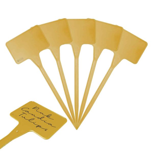 Elixir Gardens ® Beige Plant T-Labels | 15cm / 6" | 25